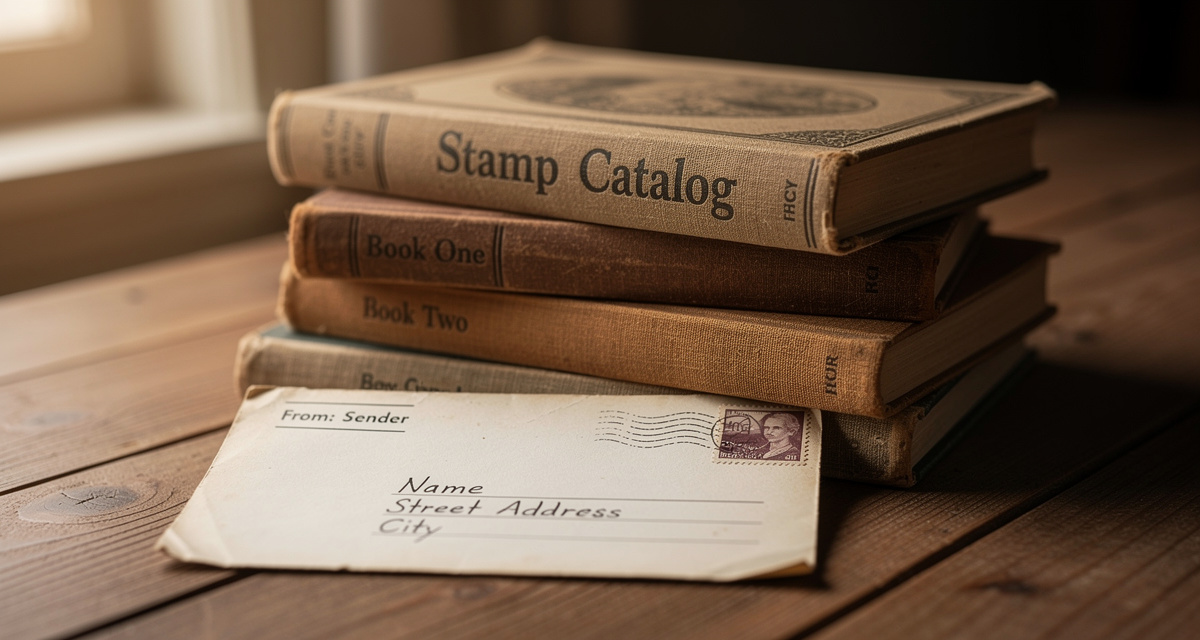 Buecher und Katalog zum Versand als Warensendung frankiert