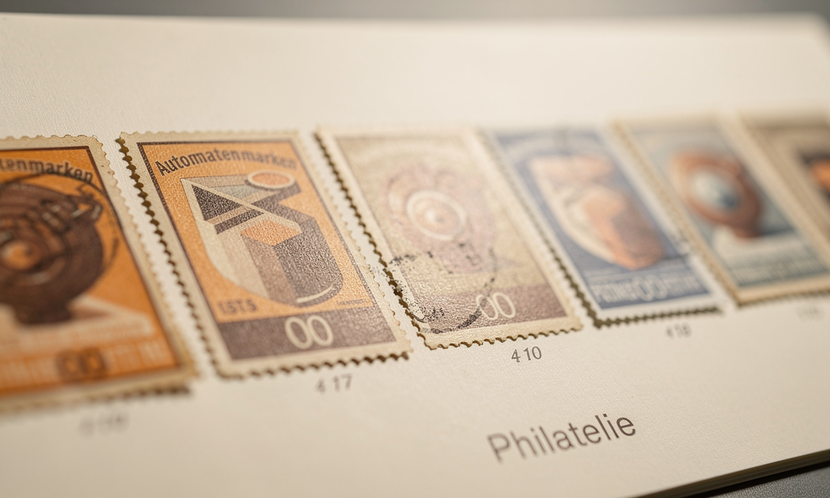 Automatenmarken auf Sanssouci-Vordruck mit verschiedenen Wertstufen, Deutsche Post 1993-1999
